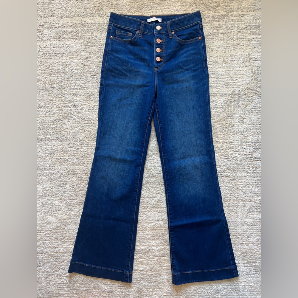 Lauren Conrad high rise flare jeans